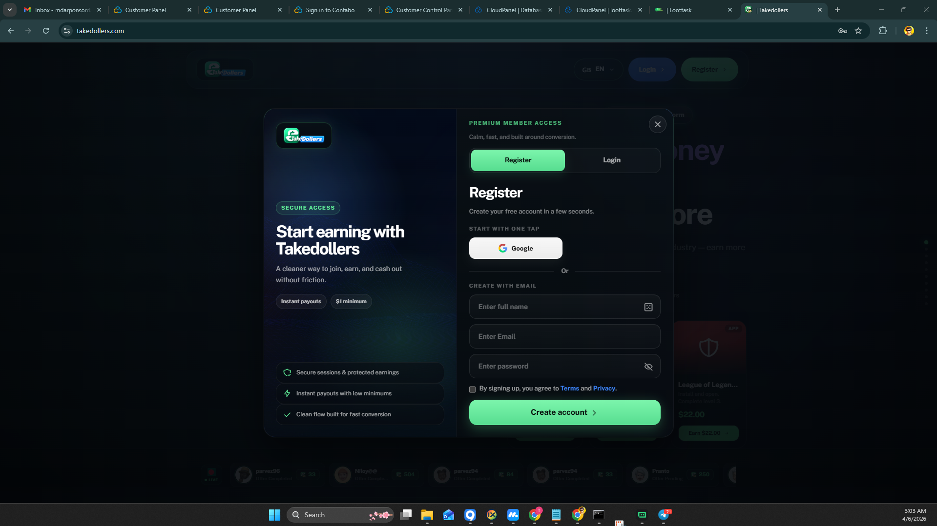 Coinshunt - Offerwall Gpt Script