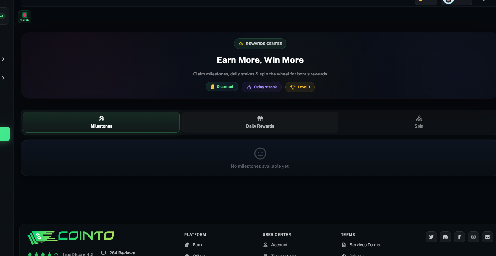 Coinshunt - Offerwall Gpt Script Slide 2