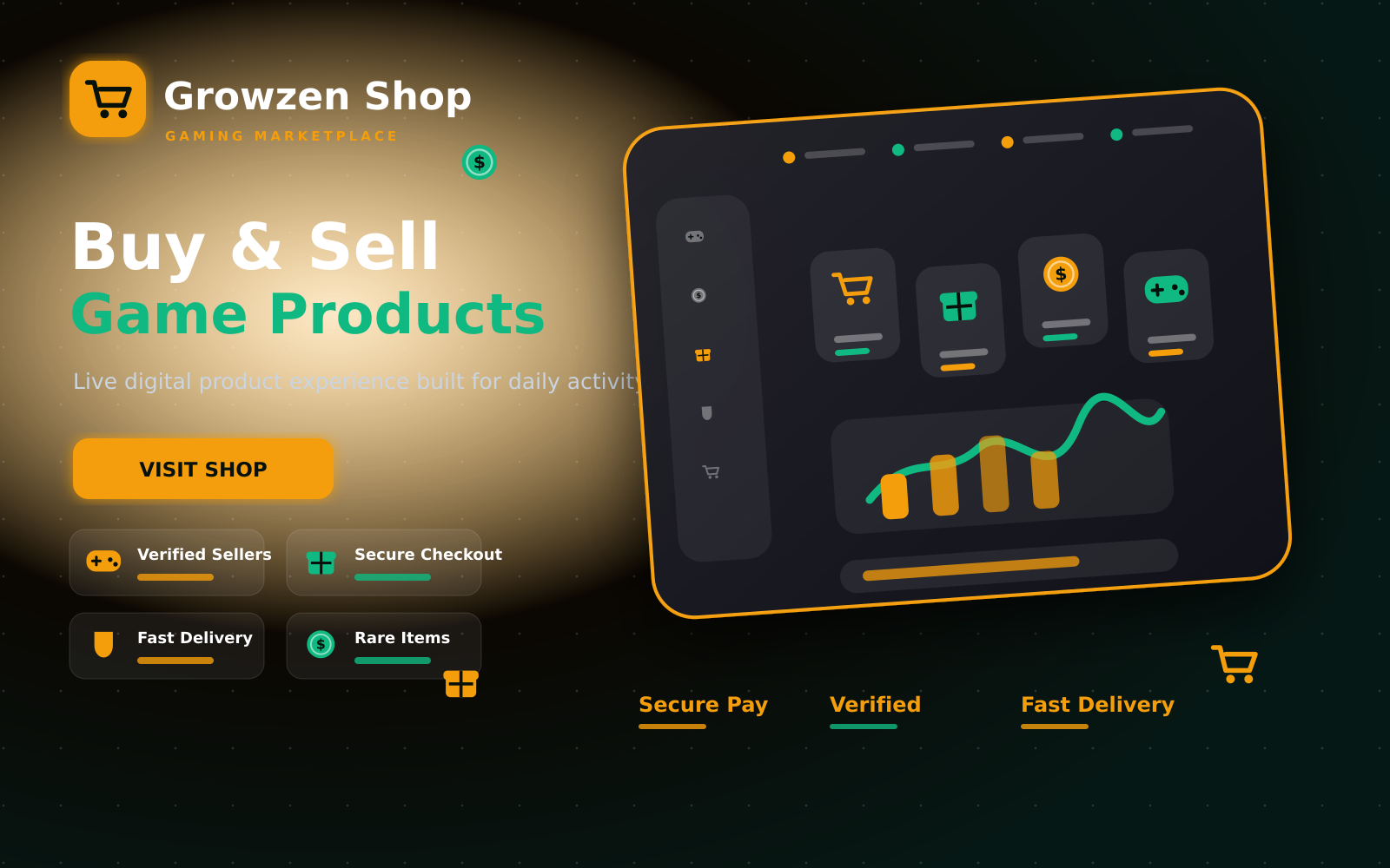 Growzen Shop preview