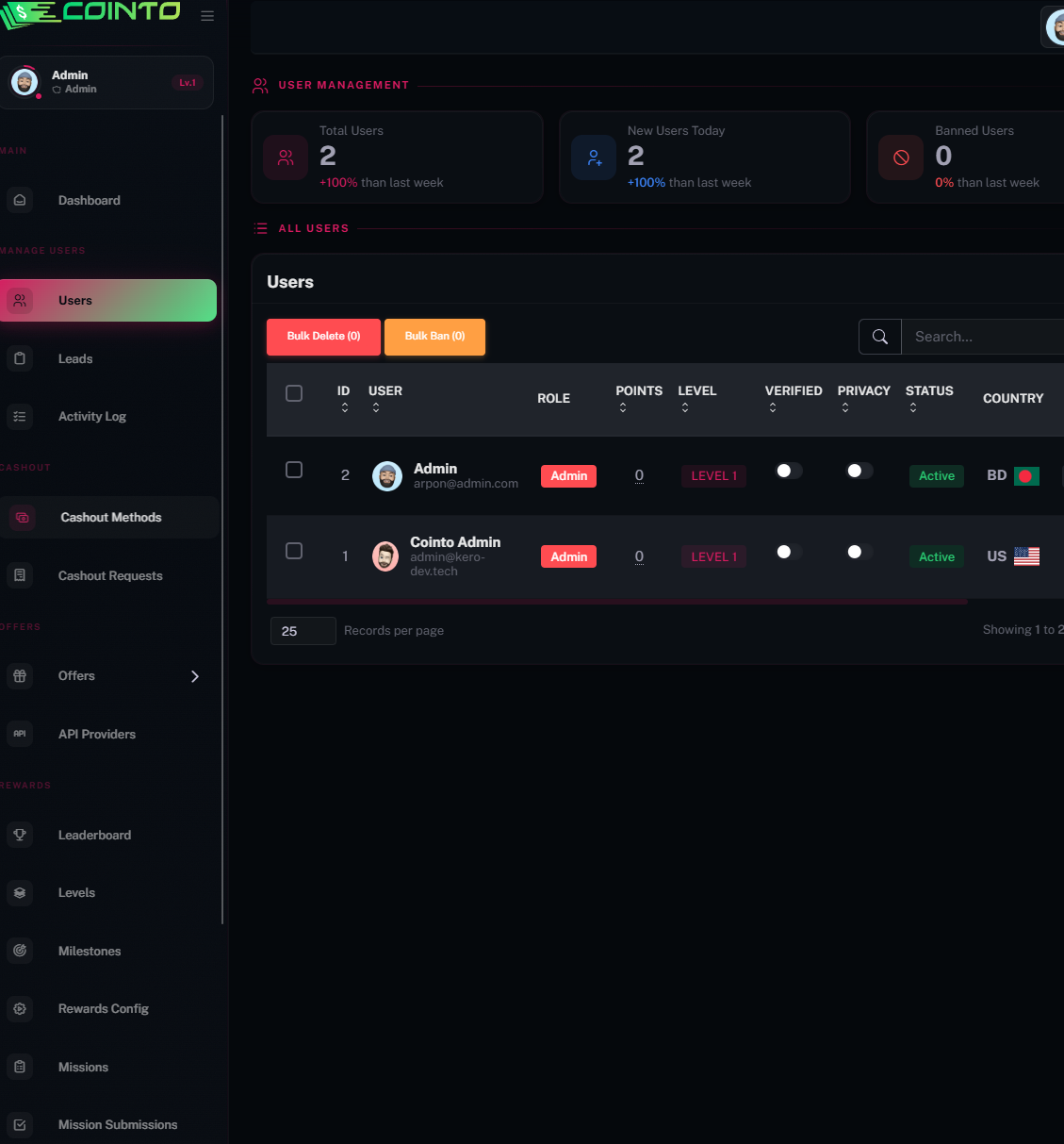 Offercash Offerwall Gpt Platfrom Script Slide 1